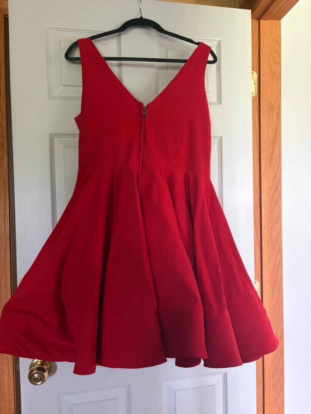 Lena by Waffen Red Prom Dress - Picture 2 of 4